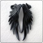 Seraphim's wing (black)