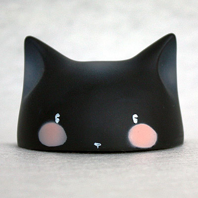 Cat cap (black) - Click Image to Close